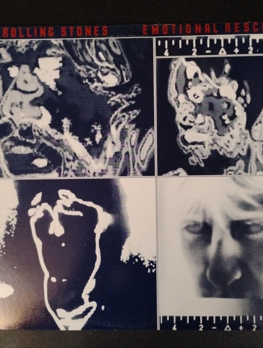 The Rolling Stones - Emotional Rescue - Original Vinyl Record w/ Poster